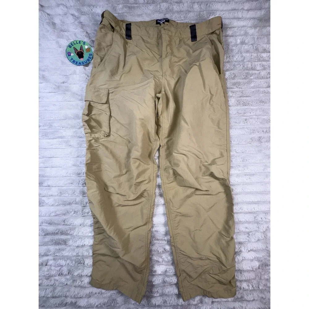 Patagonia Men XL GI III Zip Off Pants Shorts Retro Khaki Convertible 36x31 Cargo